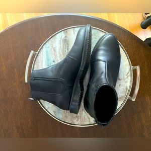 Doc Martin back zip boots